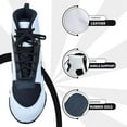 thumbnail image 4 of Professional Boxing Shoes Breathable Wrestling Shoes, Training Shoe for Adult & Youth Men Women Non Slip Rubber Sole Lightweight Boots (White & Black, 4), 4 of 6