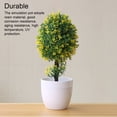 thumbnail image 3 of Planta artificial Bonsai Injueey en maceta Amarillo, 3 of 6