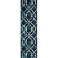 thumbnail image 3 of Art Carpet 841864108330 5 x 8 ft. Bastille Collection Fretwork Border Woven Area Rug, Blue, 3 of 7