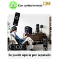 thumbnail image 3 of Bocinas Bluetooth para ordenador con Subwoofer y control inalámbrico, Altavoces USB - Negro Color Negro Channels 3.1 Speaker smart, 3 of 11