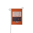 thumbnail image 1 of Bandera de jardín FOCO Denver Broncos logotipo del equipo de la NFL, 1 of 1