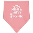thumbnail image 2 of Inktastic Mimi and Pappy Love Me Baby Bandana Bib, 2 of 4