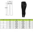 thumbnail image 6 of Women Solid Sports Yoga Pants High Waist Fitness Hip Lifting Leggings with Side Pocket Running Yoga Pants Gym Working Clothing, 6 of 6