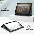 thumbnail image 2 of Dteck for All-New Amazon Kindle Fire HD 10 Tablet Case (13th Generation, 2023 Release) 10.1", Slim Lightweight Hard Shell Stand Cover with Auto Wake/Sleep,Lazy Cat, 2 of 8