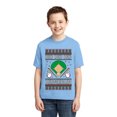 thumbnail image 2 of Wild Bobby Ho Ho Ho Homerun, Baseball Fan Christmas Design Christmas Sweater Design | Holiday Unisex Boys Girls Graphic Youth T-Shirt, 2 of 5