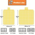 thumbnail image 5 of Eschen Picnic Blankets, Waterproof Outdoor Blanket, Sandproof Beach Camping Mat Extra Large Portable Travel Picnic Mat for Outdoor Beach Camping Hiking Park Grass, 59"x79" Yellow, 5 of 7