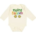 thumbnail image 3 of Inktastic Twins Happen Baby Boys or Girls Long Sleeve Baby Bodysuit, 3 of 5