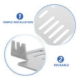 thumbnail image 3 of Phenofice 1 Ensemble Support de Fixation en Acier Inoxydable pour Accessoires de Poêle à Bois Design Réglable, 3 of 7