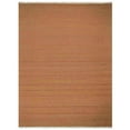 thumbnail image 3 of Rugsotic Carpets Hand Woven Kilim Area Rug, 7'x9', Orange, Wool, Flat Weave, Low Pile, Rectangle, Solid Design, 3 of 5
