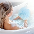 thumbnail image 4 of Esponja de loofah para baño de 1 pieza de Unique Bargains, color azul, 4 of 5
