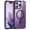 purple, variant on Case for iPhone 11,Decase Magnetic Translucent Shell,Support Wireless Charging & Magnetic Car Mount,Military Grade Drop Protection Matte Phone Cover,for iPhone 11 - winered