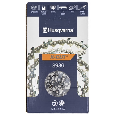 Husqvarna 585422150 OEM 14" Chain 327P5X Polesaw 50DL 3 8" Pitch 0.050 Pole Saw