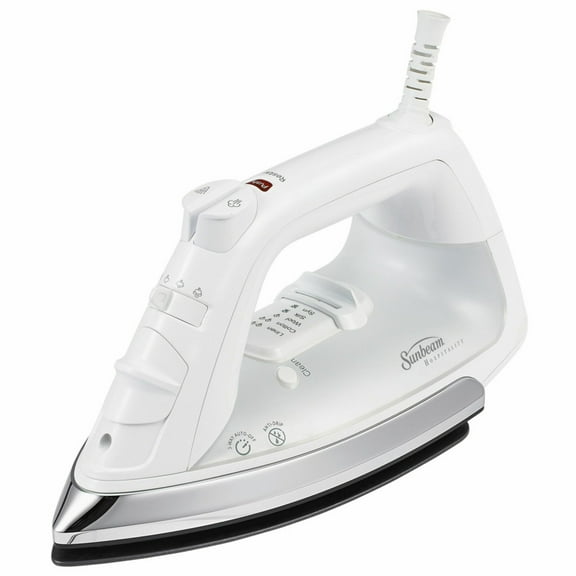 Sunbeam 3017-200 Classic Steam Hotel Iron, White