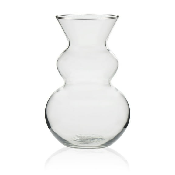 Libbey Clear Glass Jubilee Floral Vase, 9"