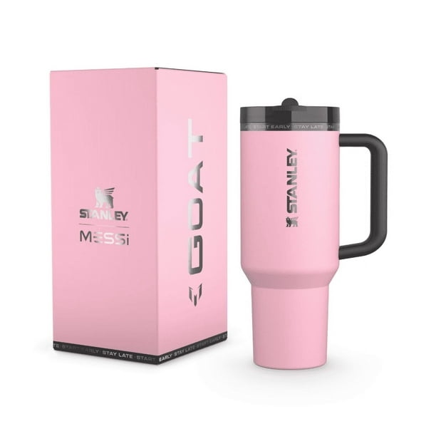 Vaso con Pajita Abatible Messi x Stanley Quencher ProTour | 40 OZ