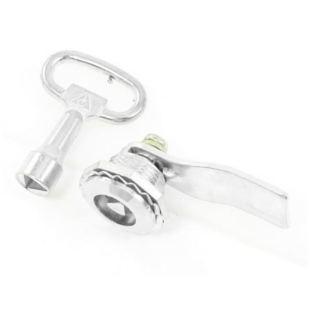 Bedroom Door Security Panel Lock w Triangle Spanner Key ...