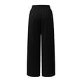 thumbnail image 4 of WILLBEST Pantalones Casuales para Mujer, de Pierna Ancha, Cintura Alta, Estilo Bohemio, Estilo Palazzo, para Yoga, Playa, Tallas Grandes, Estilo Hippie, para Mayor Comodidad y Estilo. Chica, 4 of 6
