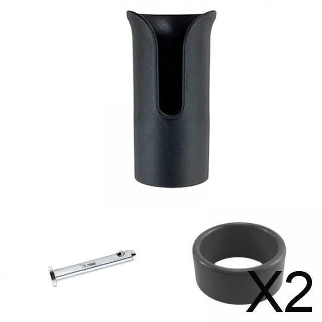 Protectores de cañas de pescar,Reemplazo de protectores de insertos para estantes de cañas de pescar,Soporte de pesca para barcos Tapas de protección de insertos de postes,Accesorios para