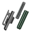 thumbnail image 4 of Case with Clip for Motorola RAZR 2023, BELTRON Snap-On Protective Cover with Rotating Belt Hip Holster Combo & Built in Kickstand for RAZR 40 NOT ULTRA - Cyprus Green, 4 of 9