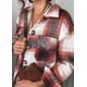 thumbnail image 3 of Chaqueta Camisa Cuadros PRETTYGARDEN Roja Talle S, 3 of 8