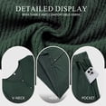 thumbnail image 6 of Daystry Womens Plus Size Pajama Sets 2 Piece Fall Winter Button Down Long Sleeve Pants with Pockets for Lounge Sleepwear, 6 of 8