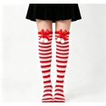 thumbnail image 3 of HIOK Party Knee High Socks Striped Witch Long Socks for Women Girls Cosplay Party Dress up Funny Novelty Gifts（2 Pairs）, 3 of 8