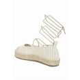 thumbnail image 5 of London Rag Oplin Canvas Woven Womens Espadrilles, 5 of 10