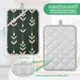thumbnail image 6 of Yayeee Pot Holders Kitchen Heat Resistant with Pocket 7"x9.8" Cotton Oven Cooking Hot Pads, Green Plants, 6 of 7