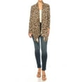 thumbnail image 4 of Women's Printed Open Front Cardigan with Asymmetric Hem Sizes S to 3XL, 4 of 5