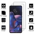 thumbnail image 2 of [2pack] for Motorola Moto Edge 2022 XT2205 Screen Protector Full Coverage Tempered Glass Black, 2 of 7