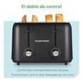 thumbnail image 4 of Tostador Hamilton Beach Kitchen Collection para 4 Rebanadas con Ranuras Anchas Y 7 Niveles de Tostado Negro 1400W, 4 of 7