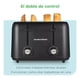 thumbnail image 4 of Tostador Hamilton Beach Kitchen Collection para 4 Rebanadas con Ranuras Anchas Y 7 Niveles de Tostado Negro 1400W, 4 of 7