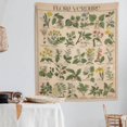 thumbnail image 2 of Botanical Indoor Wall Tapestry, 2 of 3