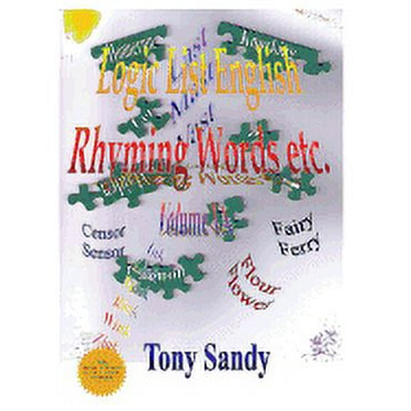 Logic List English: Rhyming Word etc. - Vol 1 A, (Paperback)
