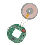 Wireless Charging Coil, Wireless Charger PCBA Board Micro USB Interface Protective 10W  For DIY Wireless Charging Tool