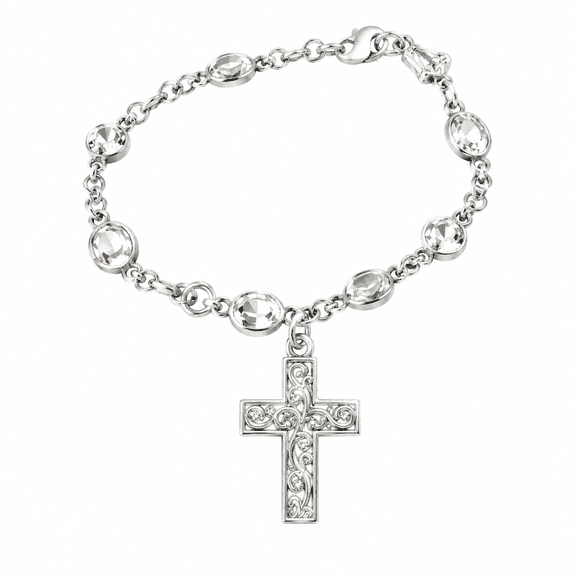 Car Steering Wheel Bracelet Charm - Cross, Star, Bow, Sunflower Pendant Decor