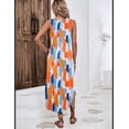 thumbnail image 2 of Vestido largo Zeagoo Sundresses para mujer 2025 sin mangas XXL, 2 of 6
