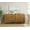 Oak Brown, variant on WAMPAT Sideboards Buffet Cabinet, 2-in-1 Wood Wide Credenza Storage Cabinet with 2 Doors and 3 Drawers, Modern Kitchen Coffee Bar Table with Storage for Living Room Dining Room, Natural Oak