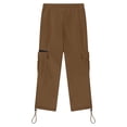 thumbnail image 5 of CONZONE Boys Lined Sweatpants Straight Leg Casual Pants for Child Elastic Waist Solid Warm Fall Winter Jogger Pants with Pockets, 5 of 5