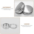 thumbnail image 4 of Miangastore Makeup Storage 20Pcs Aluminum Screw-Thread Boxes Silver 30g 1.97In, 4 of 9