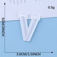 thumbnail image 2 of Computer Embroidery Label Towel Embroidery English Letter Patch Sticker Clothing Accessories Badge Embroidery Cloth Label Embroidery Cloth Sticker Stationery Cards And Envelopes Set Kids, 2 of 2