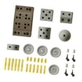thumbnail image 2 of Bloques de construcción DIY, regalo de aprendizaje para desarrollar habilidades motoras para niños de 3, 4, 5, 6, 7 y 8 años, bloques apilables para fiestas de jardín de infantes y 36 piezas, 2 of 8