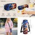 thumbnail image 7 of Yspwyqan Kids Flame Baseball Backpack Set for Elementary, USA Flag Backpack and Lunchbox with Padded Straps, Large Capacity Daypack for Boys Back to School Supplies, 7 of 7