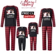 thumbnail image 1 of EIMELI Pyjamas de Noël pour la Famille Imprimé Gingerbread Man, 1 of 11