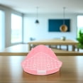 thumbnail image 1 of OULII Rabbit Large Litter Box Animal Poop Tray Pink Compact Design 1Pack, 1 of 5