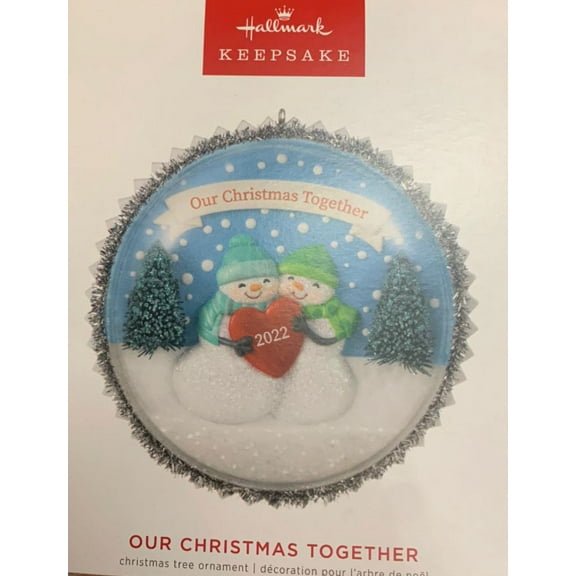 Our Christmas Together Snowmen Hallmark Keepsake Christmas Ornament 2022