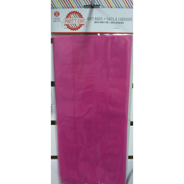 20 Rainbow Ribbon Gift Bags