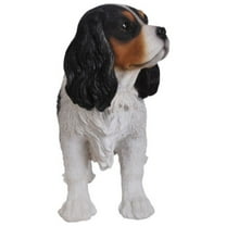Hi-Line Gifts Standing King Charles Spaniel Outdoor Garden Statue - 16.5"