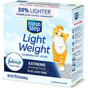 Fresh Step Lightweight Clumping Cat Litter - 15.4lb