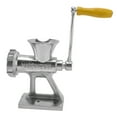 thumbnail image 3 of Manual Meat Grinder Silver Simple Operation Small Meat Mincer with Handle for Home Kitchen Restaurants Butcher Shops, 3 of 5